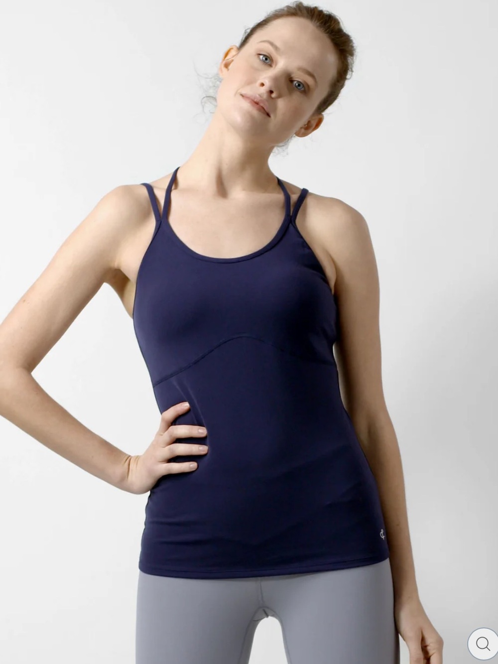 Crane & Lion **TEAL** athletic Tank Top, L/XL